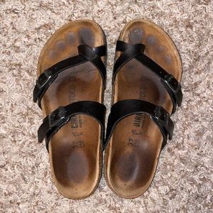 Birkenstock Mayari Black Leather